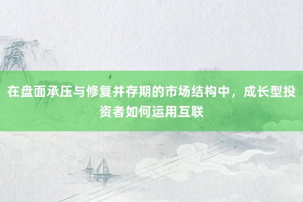 在盘面承压与修复并存期的市场结构中，成长型投资者如何运用互联